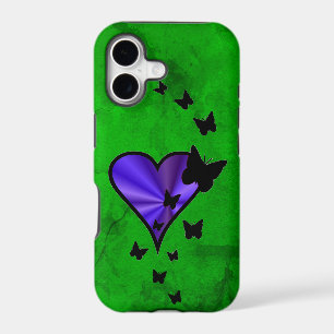 Rainbow Heart and Butterfly