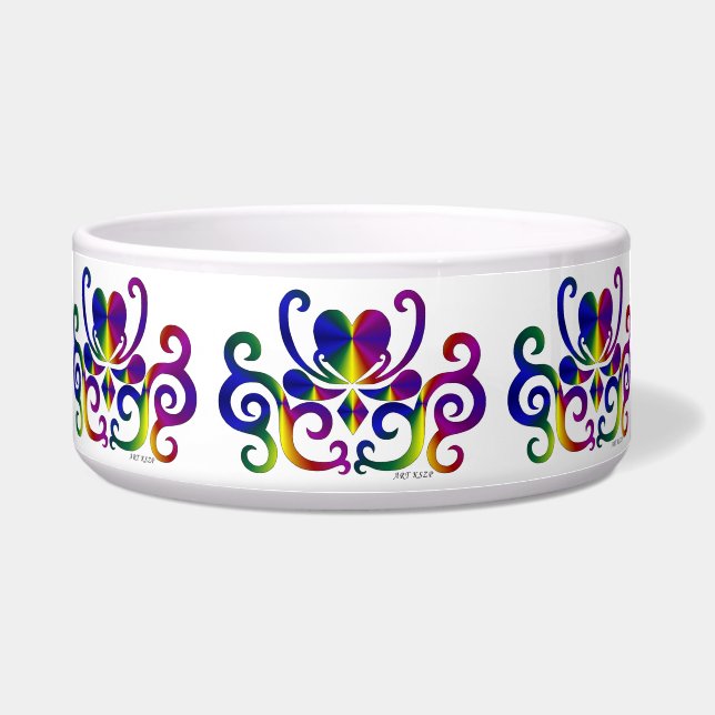 Rainbow Heart and Lily (Front)