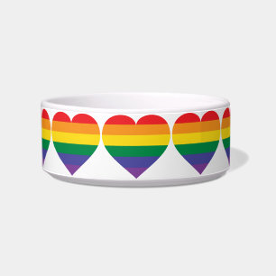 Rainbow Heart Bowl