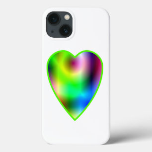 Rainbow Heart iPhone 13 Case