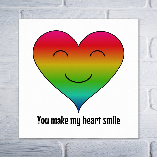 Rainbow heart choose colour poster (Creator Uploaded)