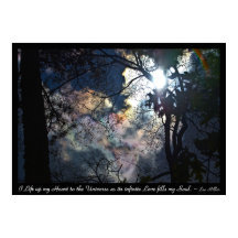 Rainbow Heart Clouds Sunrise Inspirational Quote