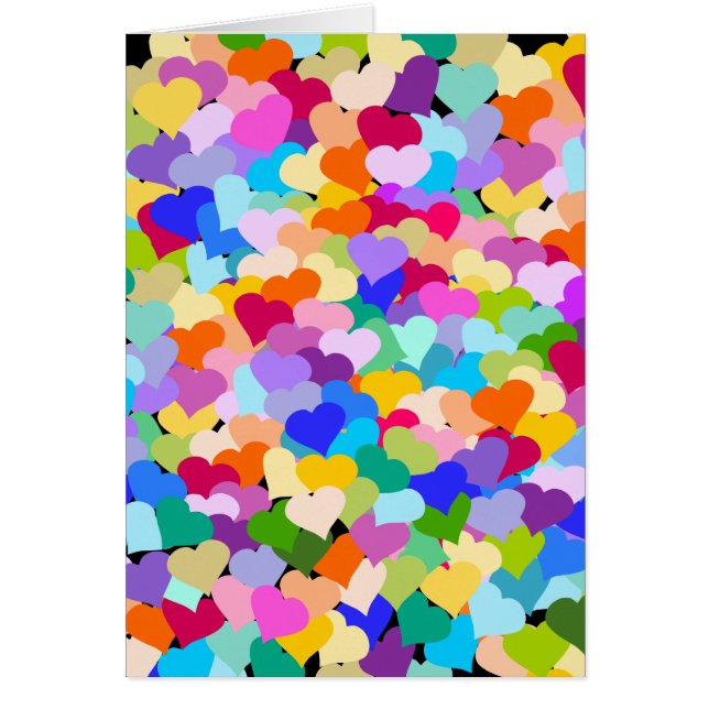Rainbow Heart Confetti (Front)
