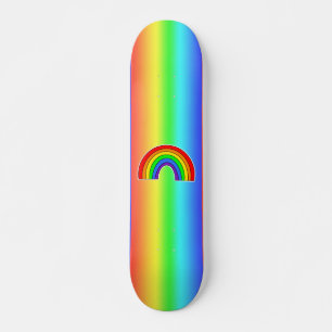 Rainbow Heart LGBTQ+  Skateboard