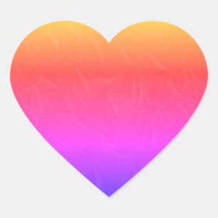 Rainbow Heart Stickers