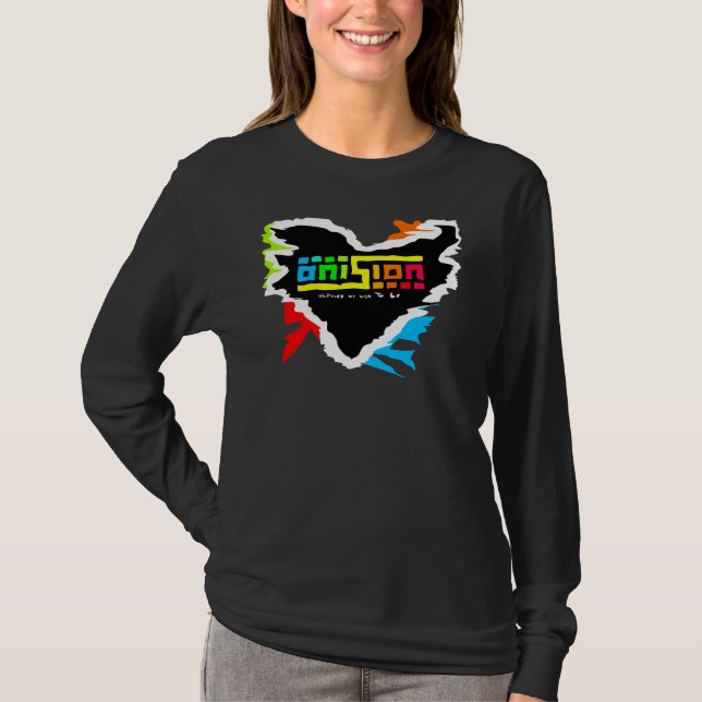 Rainbow Heart T-Shirt (Front)