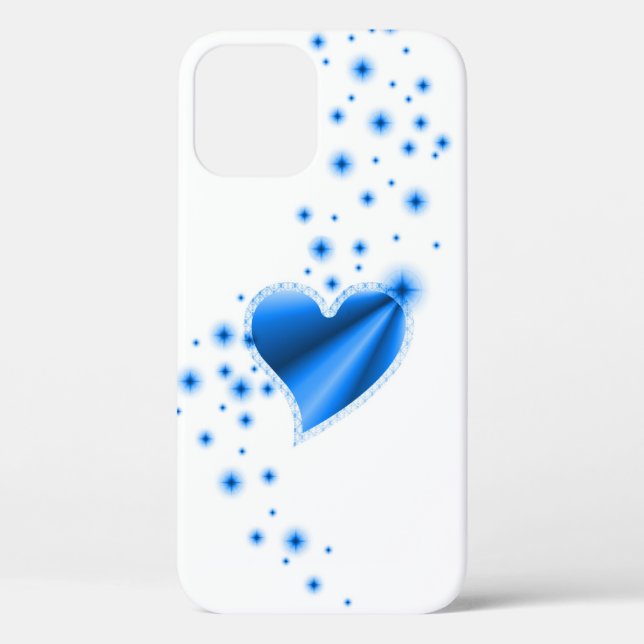 Rainbow Heart with Stars Case-Mate iPhone Case (Back)