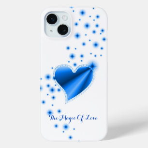 Rainbow Heart with Stars , The Magic Of Love iPhone 15 Mini Case