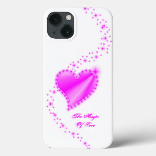 Rainbow Heart with Stars , The Magic Of Love iPhone 13 Case