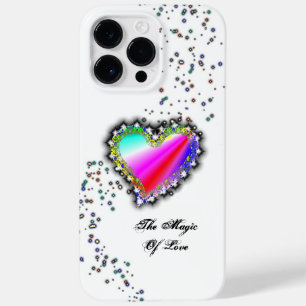 Rainbow Heart with Stars , The Magic Of Love Case-Mate iPhone 14 Pro Max Case
