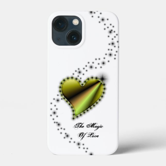 Rainbow Heart with Stars , The Magic Of Love Case-Mate iPhone Case (Back)