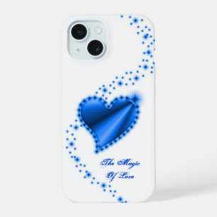 Rainbow Heart with Stars , The Magic Of Love iPhone 15 Case