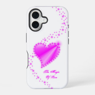 Rainbow Heart with Stars , The Magic Of Love iPhone 16 Case