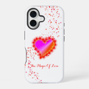 Rainbow Heart with Stars , The Magic Of Love iPhone 16 Case
