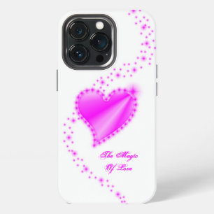 Rainbow Heart with Stars , The Magic Of Love iPhone 13 Pro Case