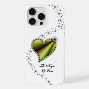 Rainbow Heart with Stars , The Magic Of Love iPhone 15 Pro Max Case