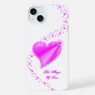Rainbow Heart with Stars , The Magic Of Love iPhone 15 Plus Case