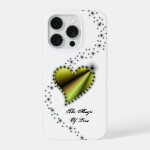 Rainbow Heart with Stars , The Magic Of Love iPhone 15 Pro Case