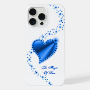 Rainbow Heart with Stars , The Magic Of Love iPhone 15 Pro Max Case