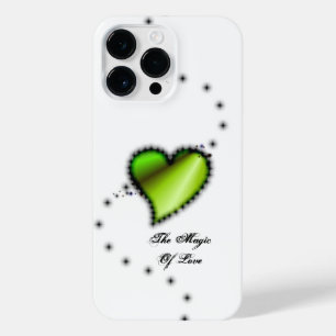 Rainbow Heart with Stars , The Magic Of Love iPhone 14 Pro Max Case
