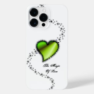 Rainbow Heart with Stars , The Magic Of Love iPhone 14 Pro Max Case