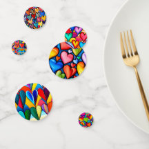 Rainbow Hearts