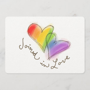 Rainbow Hearts Joined In Love Announcement