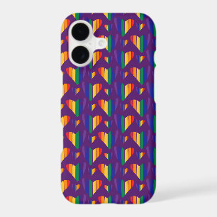 Rainbow Hearts Pattern