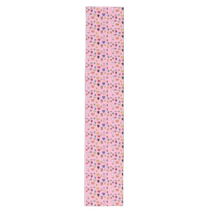 Rainbow Hearts Table Runner