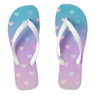 Rainbow Hearts Thongs