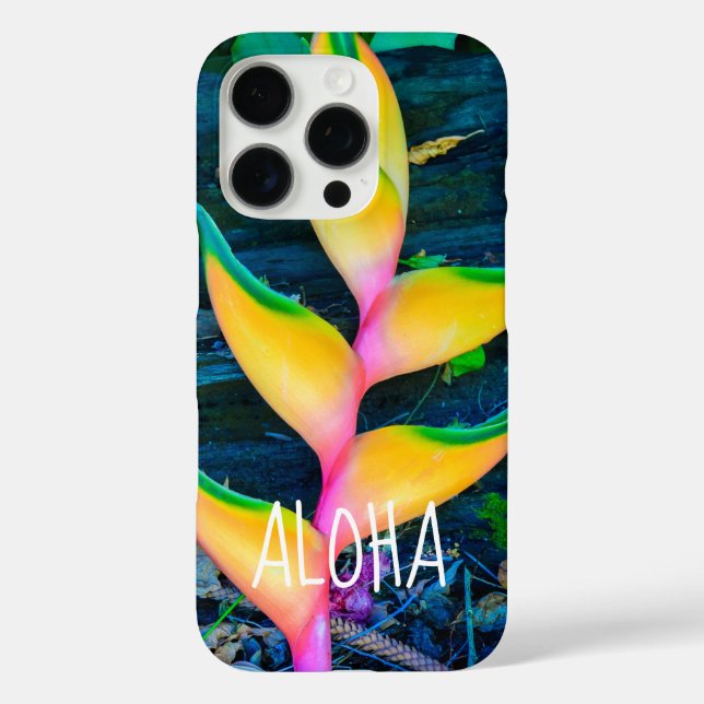 Rainbow Heliconia, Haena, Kauai, Hawaii Case-Mate  iPhone Case (Back)