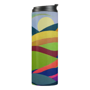 Rainbow Hills Landscape Thermal Tumbler