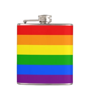"RAINBOW" HIP FLASK