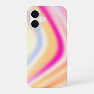 Rainbow Hologram Girly Luxury Stylish Chic Trendy iPhone 16 Case