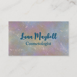 Rainbow Holographic Business Card