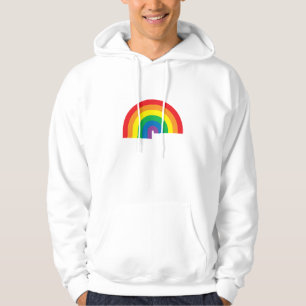 Rainbow Hooded Sweatshirt