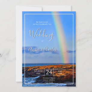 Rainbow, Hope & Happiness, Wedding Invitation