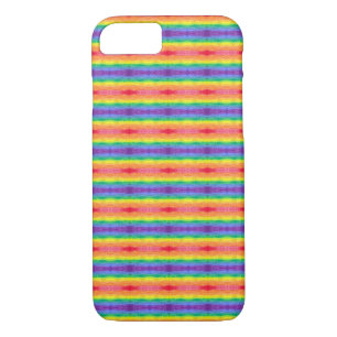 Rainbow Horizontal Stripes SM iPhone Case