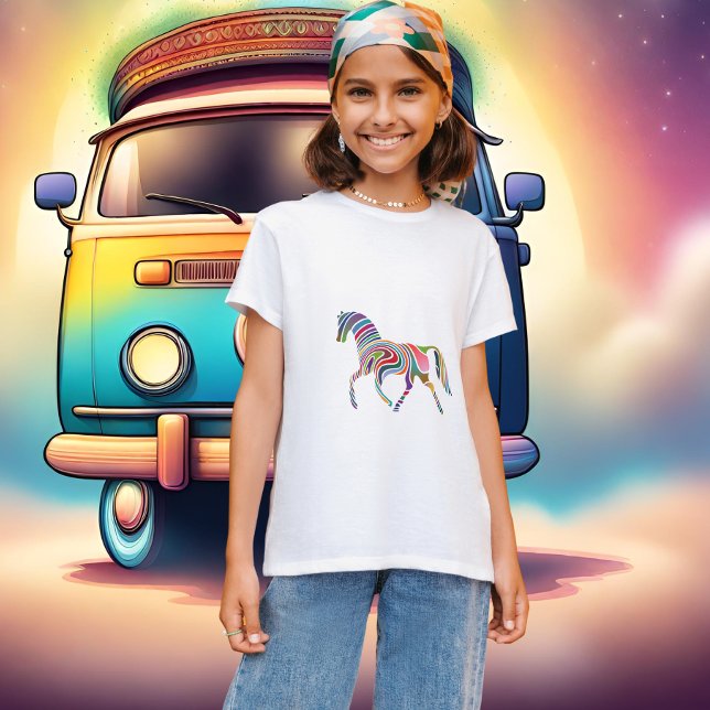 Rainbow horse  Tee Shirts (Creator Uploaded)
