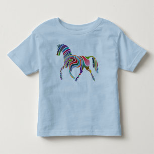 Rainbow Horse Toddler T-Shirt