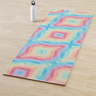 Rainbow Hues Yoga Mat