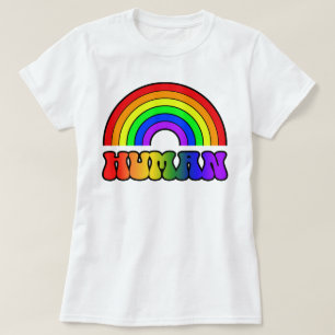 Rainbow Human Pride Month T-Shirt