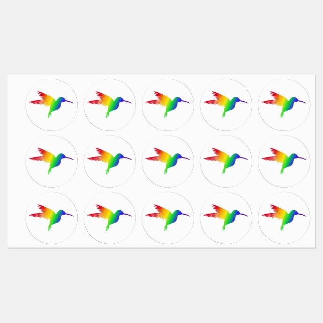 Rainbow Hummingbird (Sheet)