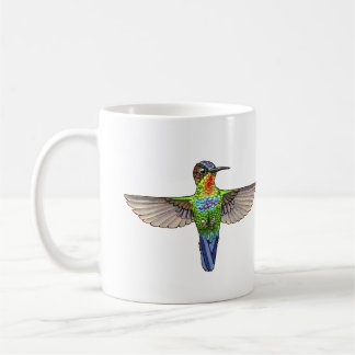 Rainbow Hummingbird Coffee Mug