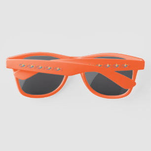 Rainbow Hummingbird with Infinity symbol Sunglasses