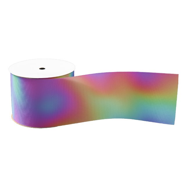 rainbow hypercolor neo : grosgrain ribbon (Spool)