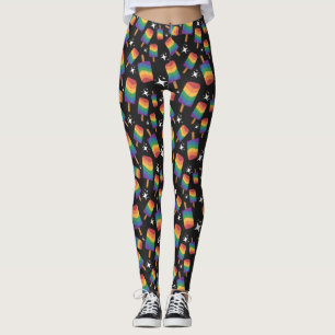 Rainbow Ice Pop Leggings