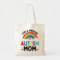 Rainbow I'm A Proud Autism Mum Autism Awareness