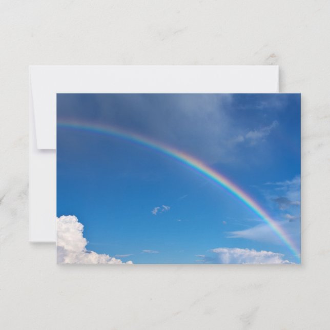 Rainbow in a Blue Sky (Front)