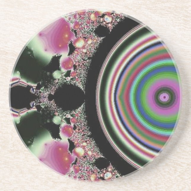 Rainbow in a Bubble Coaster (Front)
